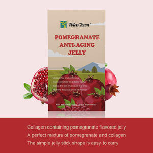 Granada antienvejecimiento blanco belleza jalea Natural desintoxicación proteína vegano colágeno Gel brillante piel blanqueamiento hidratante caja caramelo - Product Image 5