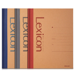 Deli Lexicon Notebook B5 40 Sheets Loose <b>Leaf</b> Business Office Use - Product Image 5