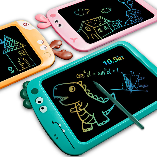 Digital Graffiti Writing Tablet 8.5/10.5 Inch LCD Drawing Board for 5 to 7 Years Kids Educational Toy