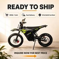 Moto tout-terrain électrique KAMAS 4500W avec moteur sans balais, batterie au lithium 60V 24Ah, vitesse maximale 72 km/h, pour adultes et jeunes