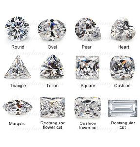 Sẵn Sàng Vận Chuyển 200 Chiếc Máy Trung Quốc Cắt Khối Zirconia Lỏng Lẻo Đệm Cắt Đá <span class=keywords><strong>CZ</strong></span> Tổng Hợp Màu Đỏ Cam - Product Image 6