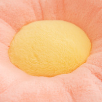 Coussin de siège en peluche en forme de marguerite en gros