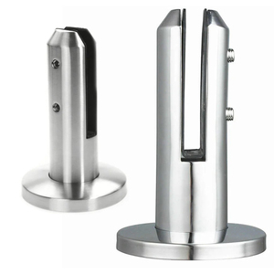 Spigot de <span class=keywords><strong>piscine</strong></span> en verre réglable en acier inoxydable 2205 de haute qualité pour balustrade de balcon extérieur - Product Image 5