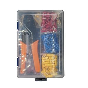 Pince à sertir pour ingénierie chimique, kit de 900 cosses avec pince, style européen, jauge 22-16, isolées en plastique - Product Image 1