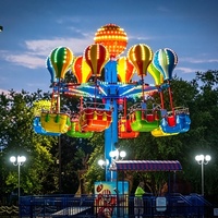 Tour de manège Samba rotative certifiée CE pour parc d'attractions familial, à vendre