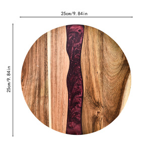 Wholesale Fashion <strong>Christmas</strong> <strong>Tree</strong> Home Decor Home Furniture Factory Direct Epoxy Dining Resin River Chopping Board Cup Cushion - Product Image 5
