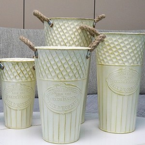 35cm Iron Indoor Steel Planter Corner <b>Succulent</b> Flower Growing <b>Pot</b> Wedding Display Stand Plant Metal Rack - Product Image 1