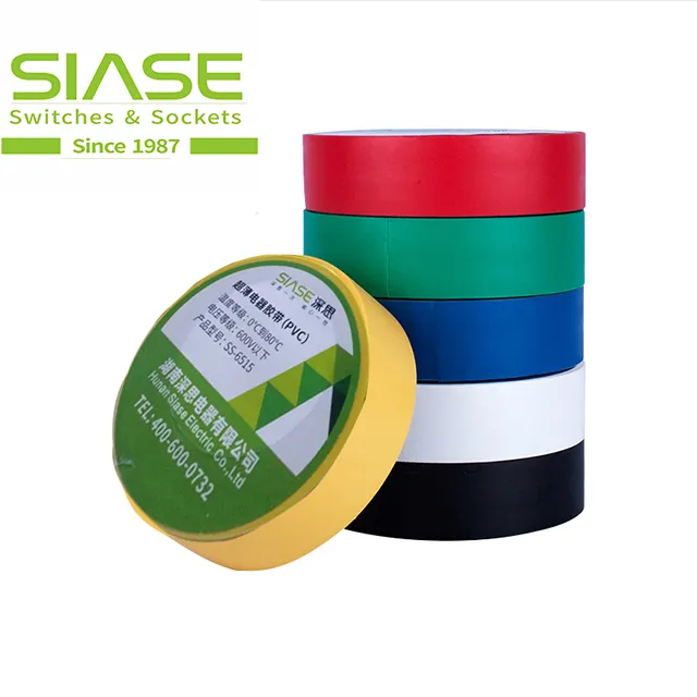 High temperature roll color pvc electrical insulation tape