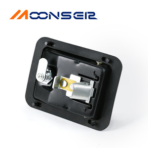 ชุดล็อคประตูเครื่องกำเนิดไฟฟ้าแบบเงียบ สีดำ ทรงสี่เหลี่ยม ป้องกันการโจรกรรม สำหรับเครื่องกำเนิดไฟฟ้าดีเซล เครื่องยนต์เบนซิน - Product Image 3