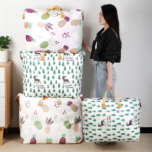 Large Capacity Quilt Storage Bag Rectangle Waterproof Moisture Proof Moving Clothing Organizer Bag - Product Image 1