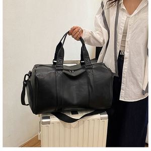 Factory Custom logo Large Capacity Duffel <b>Bag</b> Waterproof PU Leather Shoulder Travel Gym <b>Bag</b> <b>Outdoor</b> Dry Yoga <b>Sport</b> Fitness <b>Bag</b> - Product Image 5