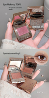 Poudre de fard à paupières satinée métallique lumineuse effet pierre précieuse, best-seller, haute pigmentation, waterproof, sans produits chimiques, marque privée
