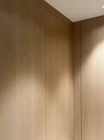 Portes en bois massif modernes de haute qualité pour maisons et appartements, fabriquées en Chine, designs de portes intérieures pour hôtels.