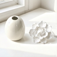 Diffuseur d'huiles essentielles en pierre aromatique, parfum d'ambiance pour la maison, diffuseur de parfum en céramique de porcelaine artisanale de luxe