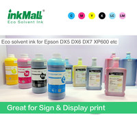 InkMall Fabricant Fournisseur 500ml 1000ml Bouteille de galaxie d'encre écosolvant Impression numérique pour imprimante extérieure Ep Son Dx5 Dx7
