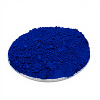Poudre de pigment inorganique à base d'oxyde de fer, résistante à l'eau, aux taches, à l'humidité et à la chaleur, couleur bleue longue durée