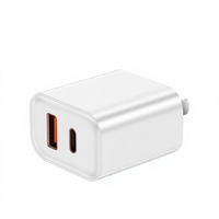 Chargeur mural USB Type-C 45W en gros pour téléphone portable et ordinateur portable avec charge rapide QC3.0 et PD 3.0, prise EU/US/UK