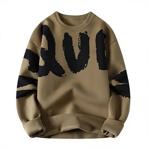 Pulls en tricot à col rond en gros, pulls d'hiver pour hommes et femmes, fabricant et fournisseur de vêtements en tricot sur mesure - Product Image 3