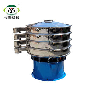 Agitador de tamiz rotativo con 3 Tamices de malla para tamizar el polvo de neumáticos de goma - Product Image 1