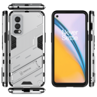 Coque de téléphone d'origine pour OnePlus Nord 2T avec béquille, étui neutre pour OnePlus Nord 2