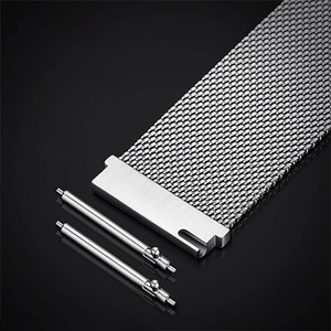 สายนาฬิกาแบบ Milanese Loop ขนาด 18 20 22 มม. พร้อมหัวเข็มขัดแม่เหล็กคู่แบบปลดเร็ว สำหรับ Samsung Galaxy Watch 7 FE 6 4 สายสแตนเลสสตีลแบบตาข่าย - Product Image 3