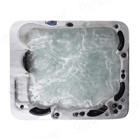 Vente chaude American Balboa System 7 personnes Spa extérieur Bain à remous Baignoire de massage