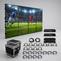 Écran LED extérieur étanche Full HD couleur pour affichage vidéo, idéal pour les matchs de rugby, les stades sportifs et la publicité (location)