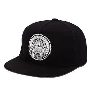 All'ingrosso Premium Gorras 6 pannelli piatti da basket cappellini sportivi personalizzati da uomo ricamati con Logo cappellini Snapback