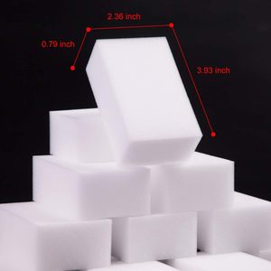 Éponge magique de cuisine en mousse de mélamine blanche en gros, haute densité, nano-mélamine, pour un nettoyage optimal - Product Image 2