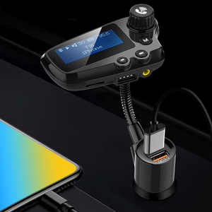 Pantalla de 1,47 pulgadas de Radio inalámbrico adaptador Kit manos libres de coche transmisor de Bluetooth FM - Product Image 2