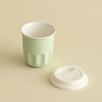 Vente en gros de tasses à café en céramique créatives faites à la main, pour le latte et le café à faire couler