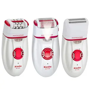 Lady Electric Epilator Shaver Callus Remover 3 in 1