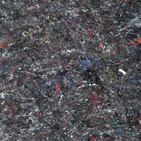 Feutre composite en polyester recyclé avec film de cuivre résistant aux racines, barrière anti-racines pour toiture verte, imperméabilisation