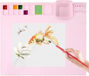 แผ่นรองวาดภาพซิลิโคนแบบใช้ซ้ำได้สำหรับเด็ก - แผ่นรองวาดภาพซิลิโคนกันลื่นและแผ่นรองวาดภาพสำหรับเด็ก - Product Image 6