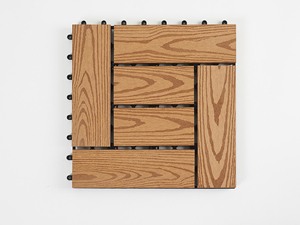 WPC tự làm gạch Hội Đồng Quản trị ban công WPC sàn gạch lồng vào nhau sàn gỗ sàn gạch nhựa cơ sở sàn gỗ decking ngoài trời tự làm sàn - Product Image 6