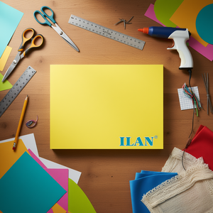 Foglio di Schiuma EVA ILAN 60x40cm Giallo, Materiale per Progetti Fai-da-Te - Product Image 3