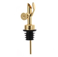 Bouchon de bouteille de vin en acier inoxydable pour cuisine à domicile ouverture automatique fermeture sauce soja et bouteille d'huile comestible verseur pour bar KTV