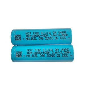 Vente en gros de batteries au lithium Molicel <span class=keywords><strong>INR18650</strong></span> <span class=keywords><strong>M35A</strong></span> 3.6V 3500mAh à longue durée de vie pour outils électriques et appareils électroniques - Product Image 1