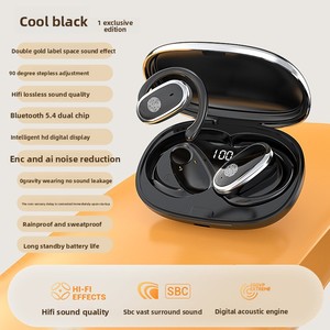 Ows phong cách mới không dây cho bt5.4 tai nghe thể thao không trong tai chạy treo tai dài hạn màn hình kỹ thuật số không đau - Product Image 5