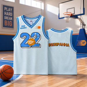 Camiseta de baloncesto ligera para niños que ofrece un estilo deportivo, cómoda de llevar y con movimiento flexible para entrenamientos y partidos. - Product Image 2