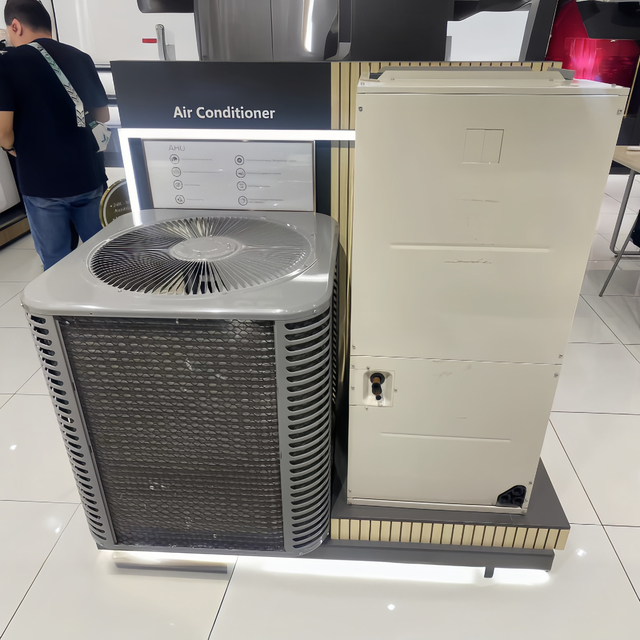 Demexiri 18 SEER Top Discharge Inverter Heat Pump Air Handler 3 4 5 Ton Air Handling Unit Air Conditioner