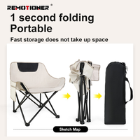 Chaises de lune pliables Ensemble de table et de chaises de camping pliantes et portables pour l'extérieur