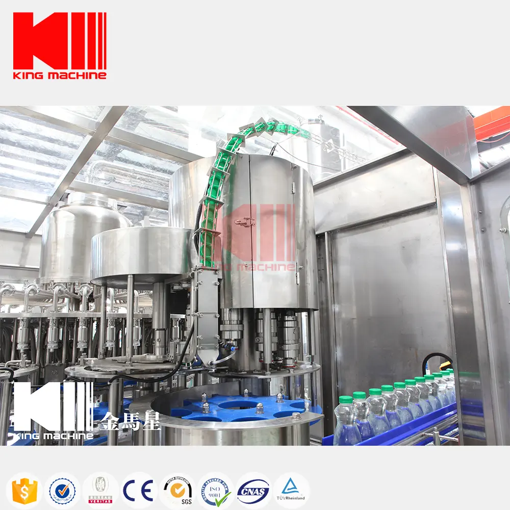 Commercial liquid concentrated fruit juice making filling production line mango juicer machine