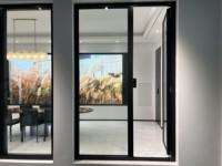 Ventanas Modernas de Aluminio con Doble Acristalamiento, Vidrio Templado y Resistencia a Impactos