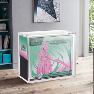 Espositore acrilico moderno eco-friendly per Pokémon Elite Trainer Box rettangolo lucidato per regalo di stoccaggio di cartone di plastica - Product Image 3