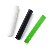 Tube en plastique POP TOP personnalisé de 116 mm pour l'emballage de pilules, tube à cigarettes en PP, flacon compressible