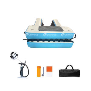 <span class=keywords><strong>Rampa</strong></span> flotante inflable del perro del paso de la <span class=keywords><strong>piscina</strong></span> del diseño adaptable <span class=keywords><strong>para</strong></span> el tablón del perrito de los deportes acuáticos del animal doméstico de la fábrica de China - Product Image 3