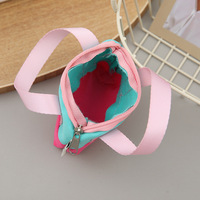 Sac à main mini rose de haute qualité, étui pour écouteurs, boîte de rangement porte-clés, organisateur de câbles de données, protège-câbles, porte-monnaie et porte-cartes