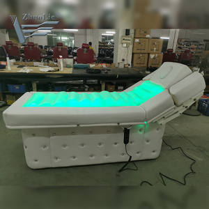 Cama de tratamiento de agua seca caliente, muebles de salón de belleza, cama de masaje Hydro de lujo - Product Image 4