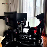PC PS4 PS5 Gaming Racing Sim Simulator Cockpit de conduite pour Simorreal G25 G27 G29 G920 Voiture SC GTR Sim Racing G4 Motion Dynamic
